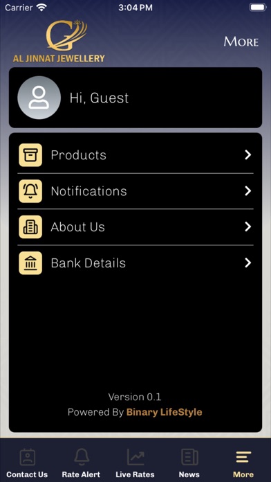Al Jinnat Jewellery Screenshot