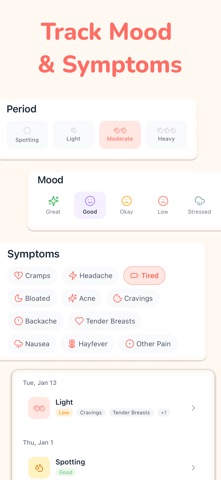 Soso: Tween Period Tracker Screenshot 6 of 8