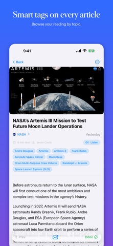 Flux News Reader Screenshot 2 of 6