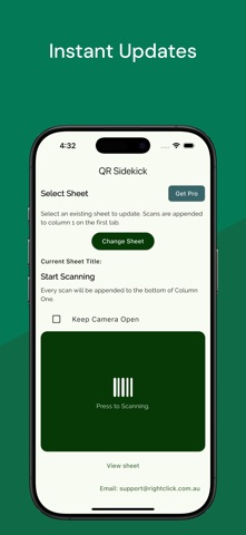 QR Sidekick (Scan to Sheets) Screenshot 8 of 9