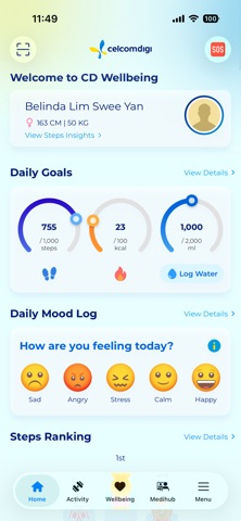 CD Wellbeing screenshot