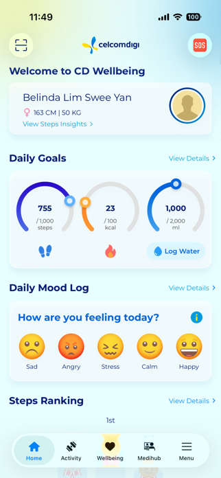 CD Wellbeing Screenshot 2 of 4