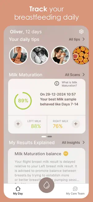 MyLee - My Lactation companion screenshot 2
