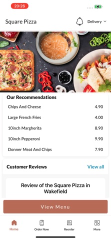 Square Pizza. Screenshot 2 of 5