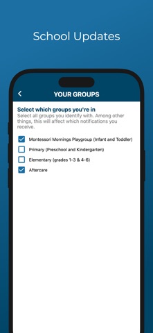 Staunton Montessori School iPhone screenshot