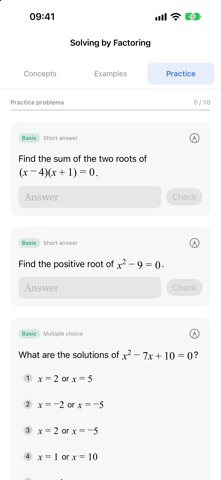 Start Math Screenshot 4 of 6