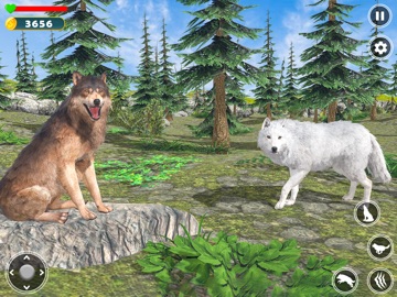 Wolf Simulator Jungle 3D Game iPad screenshot