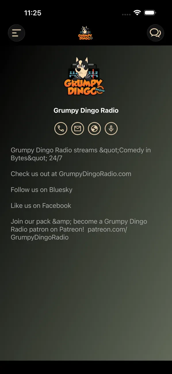 Screenshot #3 pour Grumpy Dingo Radio