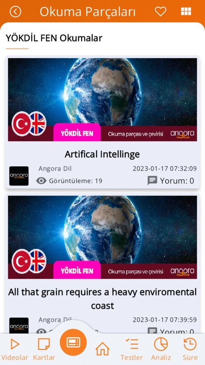 Angora İngilizce screenshot-5