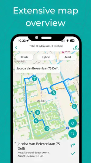 IBI - Optimal route planner screenshot 4