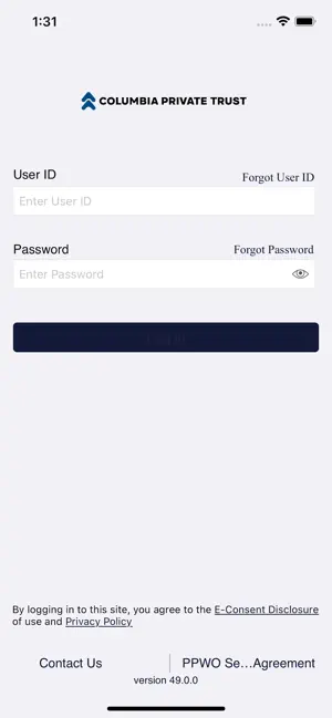 Columbia Private Trust screenshot 1