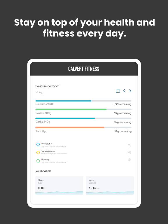 Screenshot #6 pour Calvert Fitness Coaching