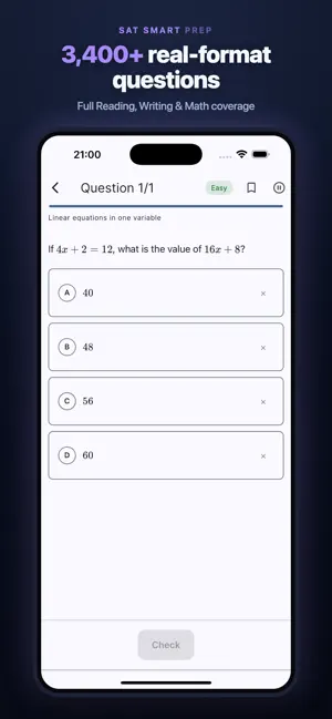 SAT Smart Prep screenshot 3