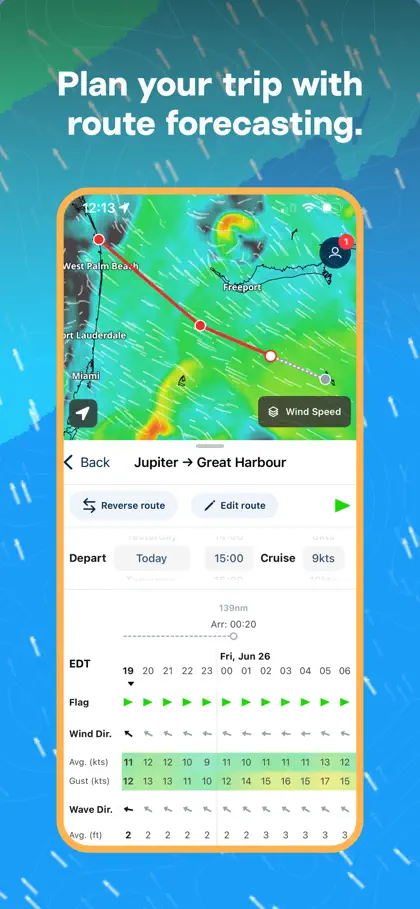Screenshot 3 von 6 zu Buoyweather - Marine Forecasts
