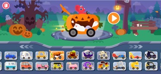 Dinosaur Car games for kids iPhone screenshot
