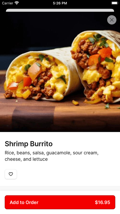 La Parrilla Taqueria iPhone screenshot 4 - Food & Drink app