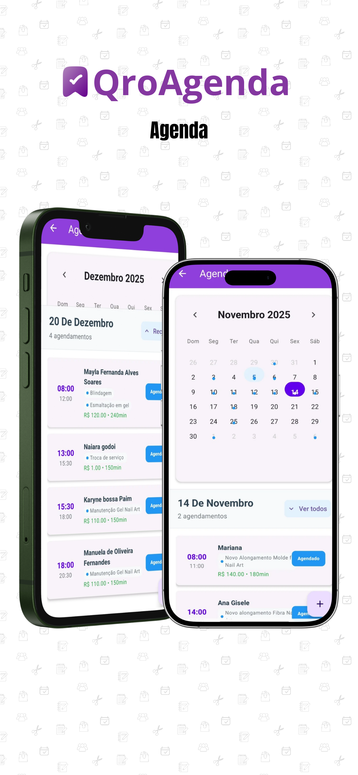 QroAgenda:Agenda + Notificação