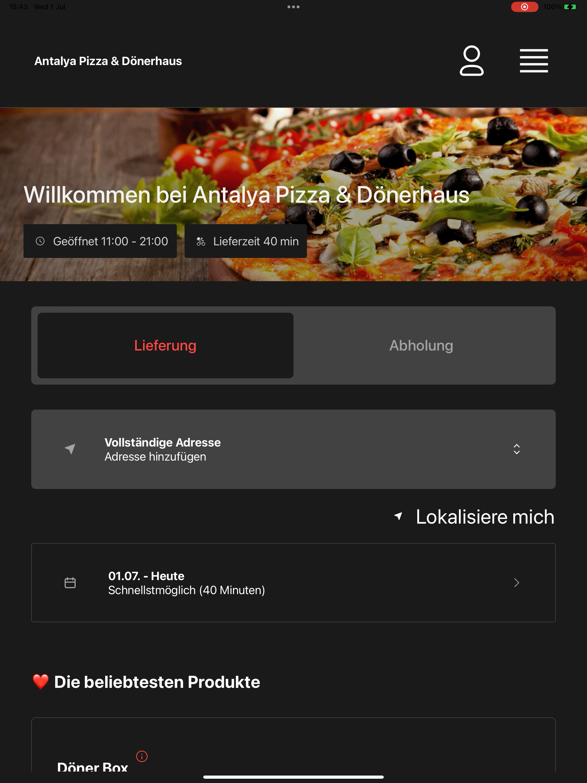 Antalya Pizza & Dönerhaus screenshot 10