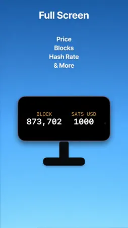 Block Screen: Bitcoin Widgets screenshot 5