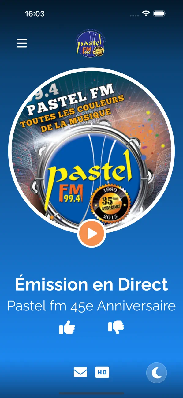Screenshot #1 pour PASTEL FM