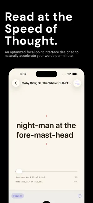 SwiftReader: Speed Trainer screenshot 3