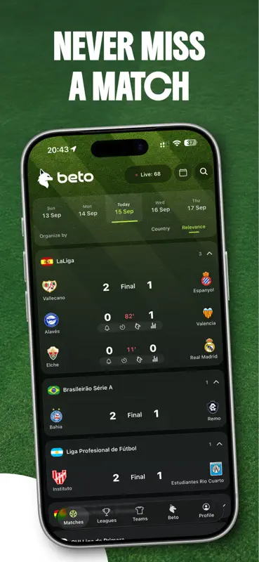 Beto: Football AI screenshot 1 of 7