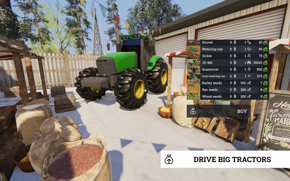 #5. Farm Simulator: Tractor Farmer (macOS) Bởi: Funomic, TOO