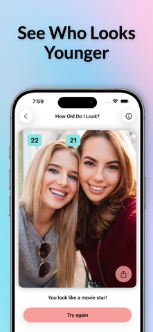 How Old Do I Look? Face Age iPhone screenshot