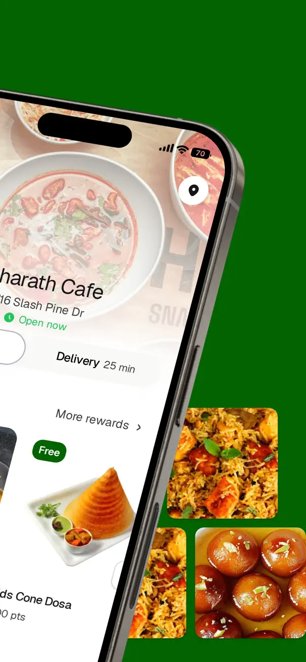 Screenshot #2 pour Bharath Cafe