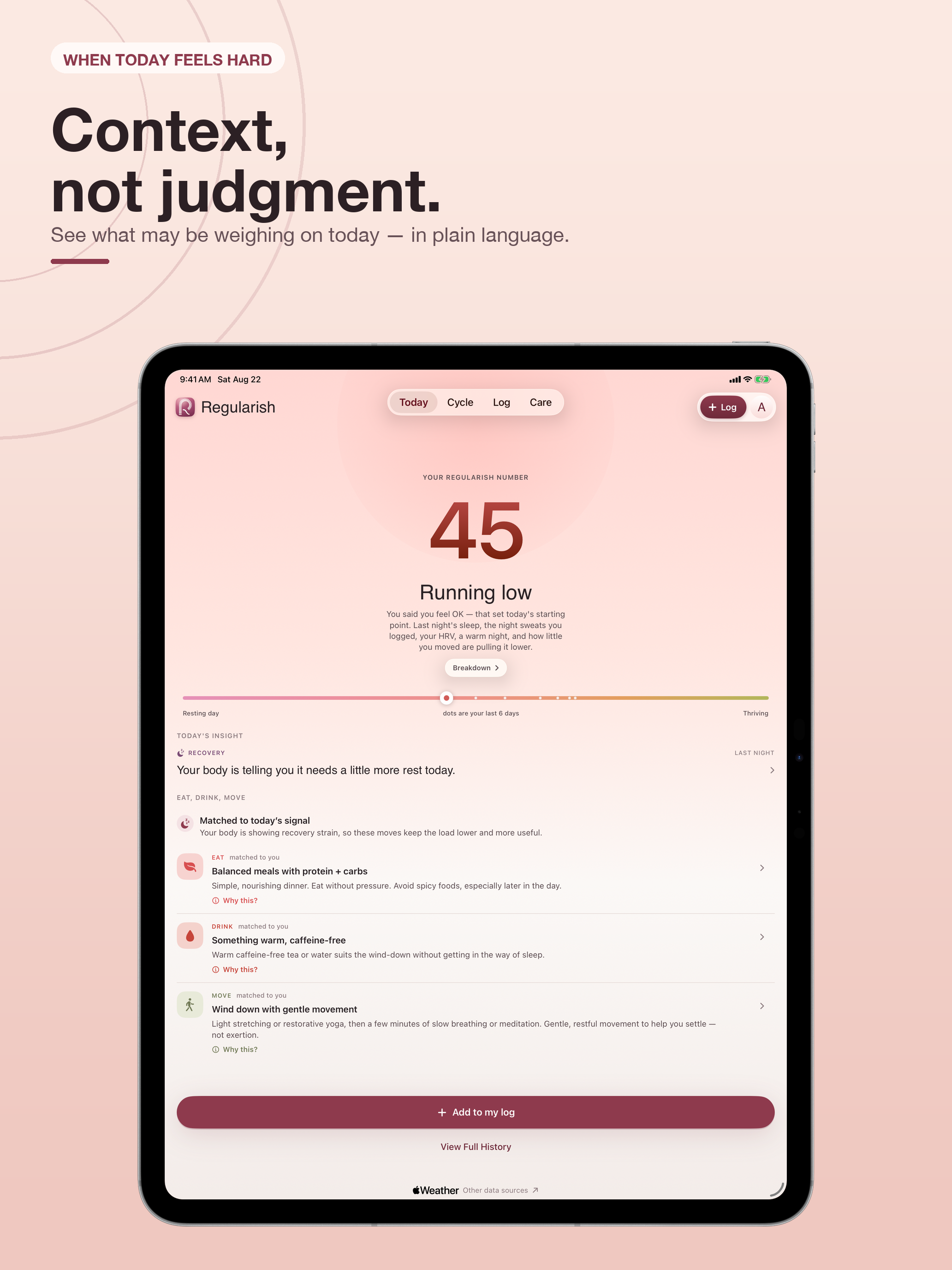 Regularish: Perimenopause screenshot 16
