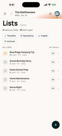 Lightstead: Family Management Screenshot 9 of 10