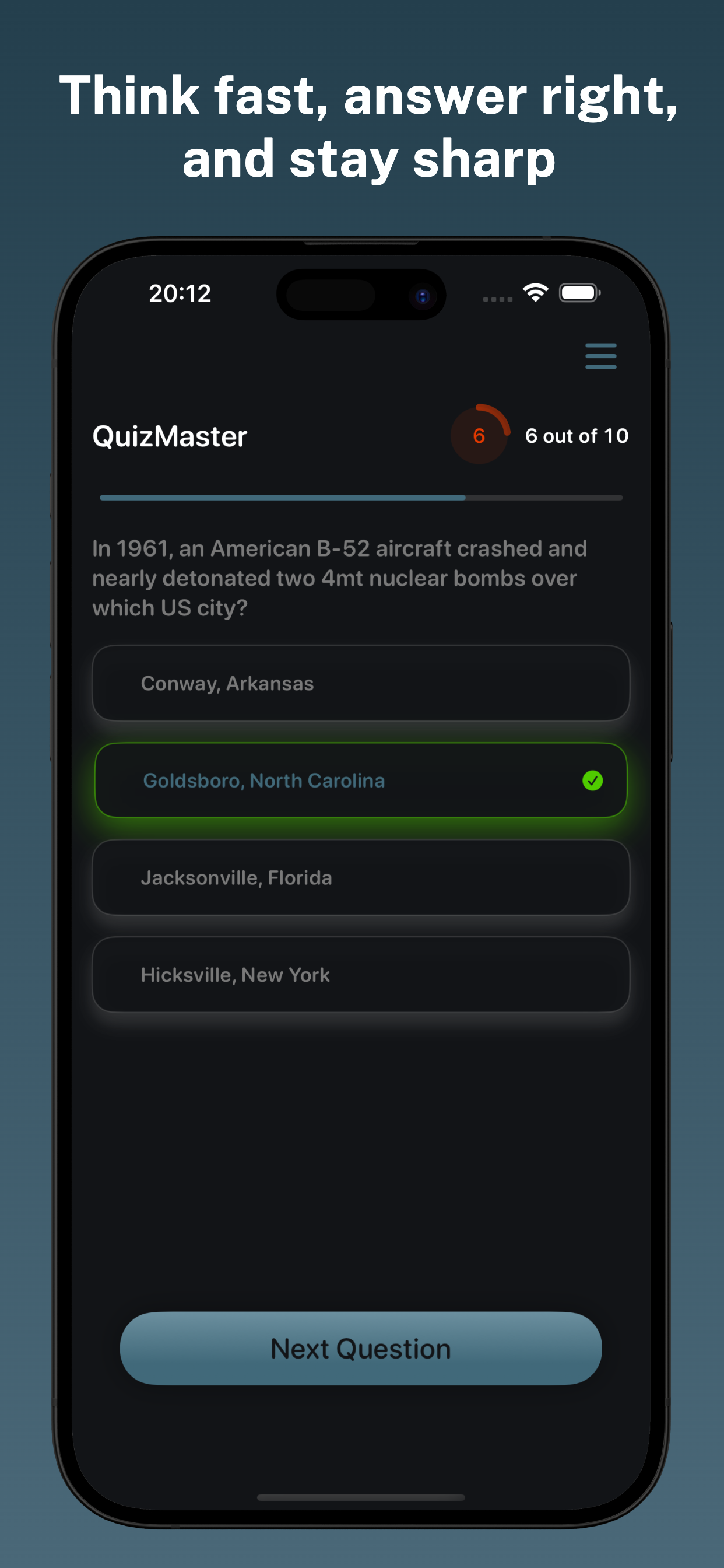 QuizM: Trivia & Quiz Game screenshot 4