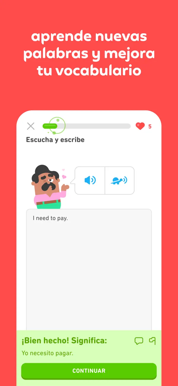 Duolingo: Language & Chess iOS Mod IPA screenshot 5 - iOS app interface