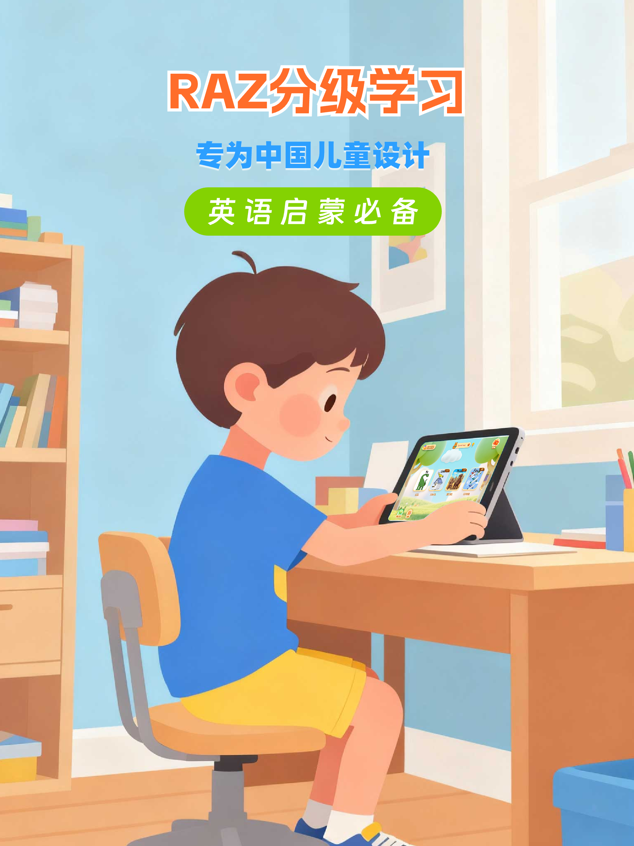RAZ分级学习-儿童英语启蒙有声阶梯RAZ分级阅读绘本