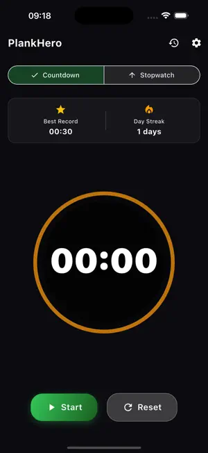 PlankHero screenshot 1