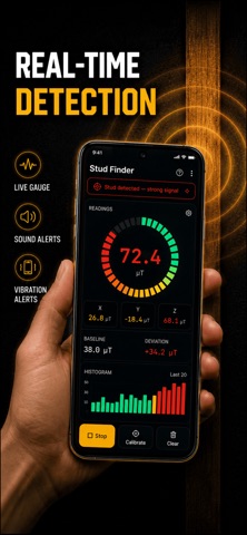 Stud Finder Wood Wall Detector Screenshot 2 of 5