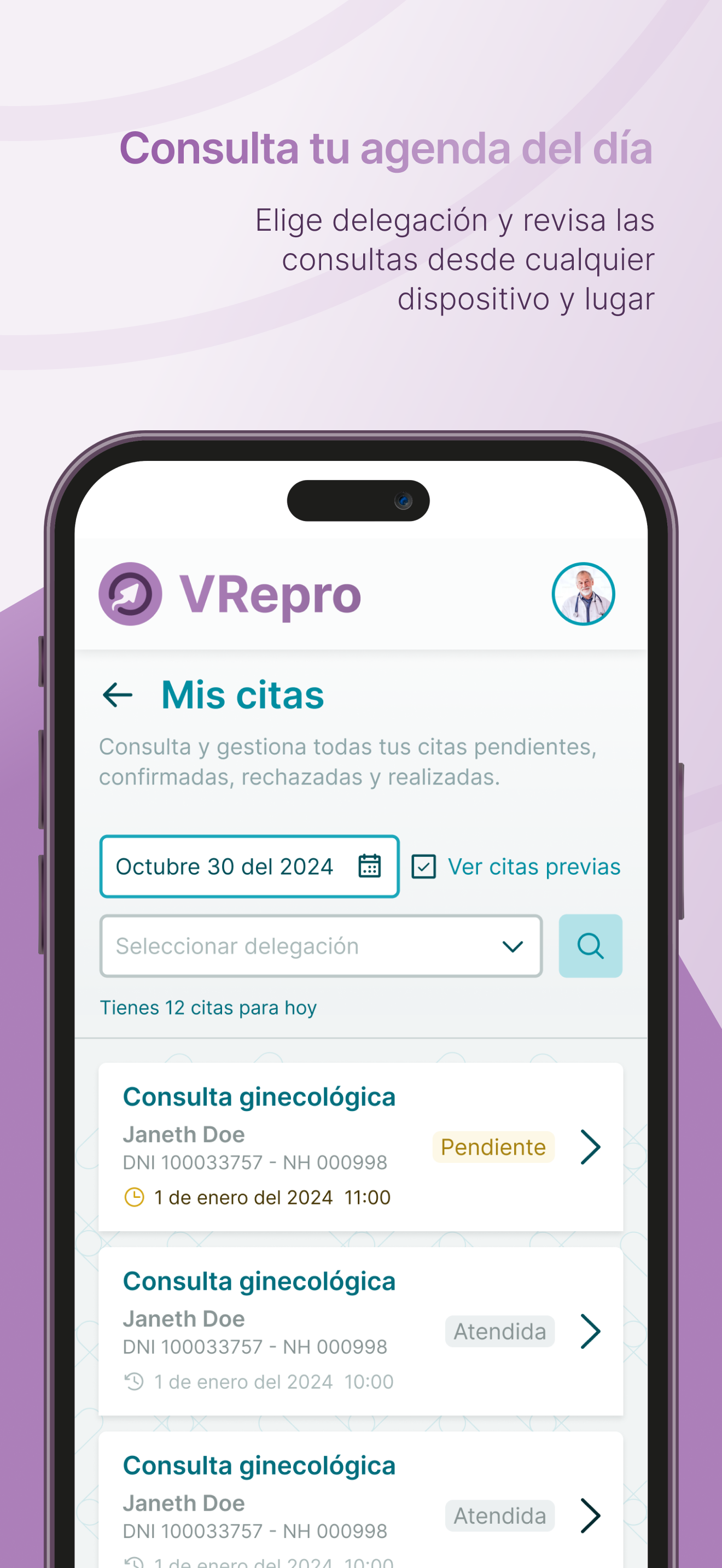 VRepro Professional Portal