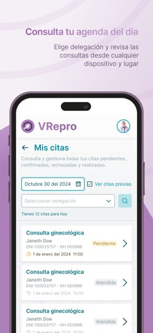 VRepro Professional Portal Screenshot 3 of 7