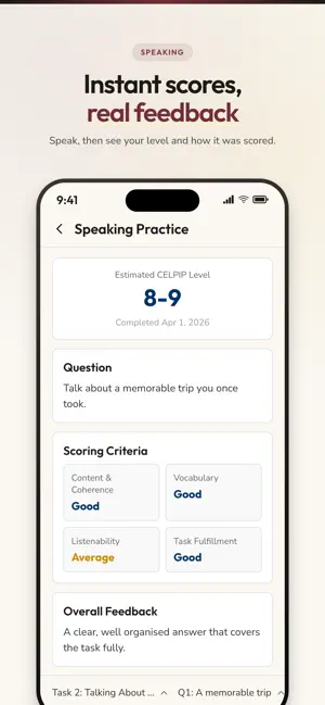 Lextest: CELPIP & TCF Prep screenshot 2