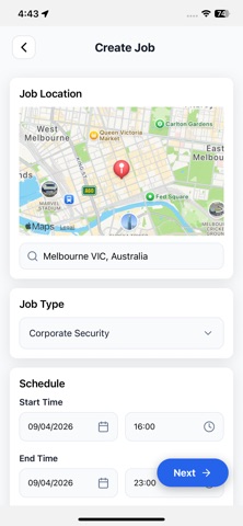 Staffoo: Security Jobs iPhone screenshot