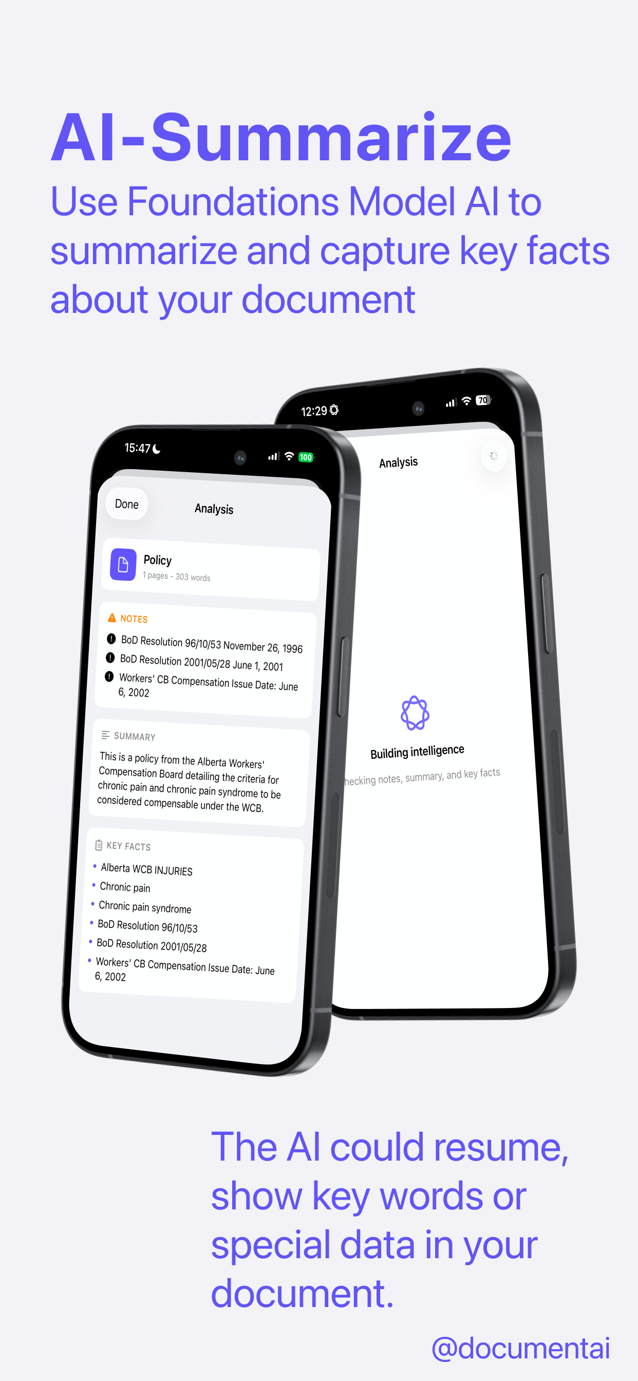 DocumentAI: Scan Documents