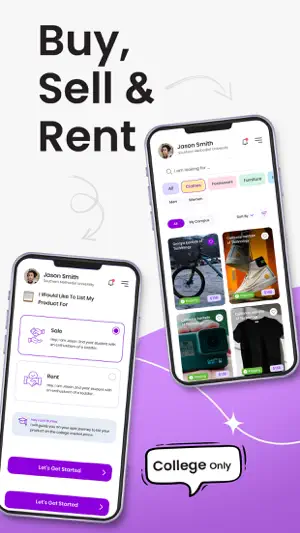rumie- College Marketplace screenshot 1