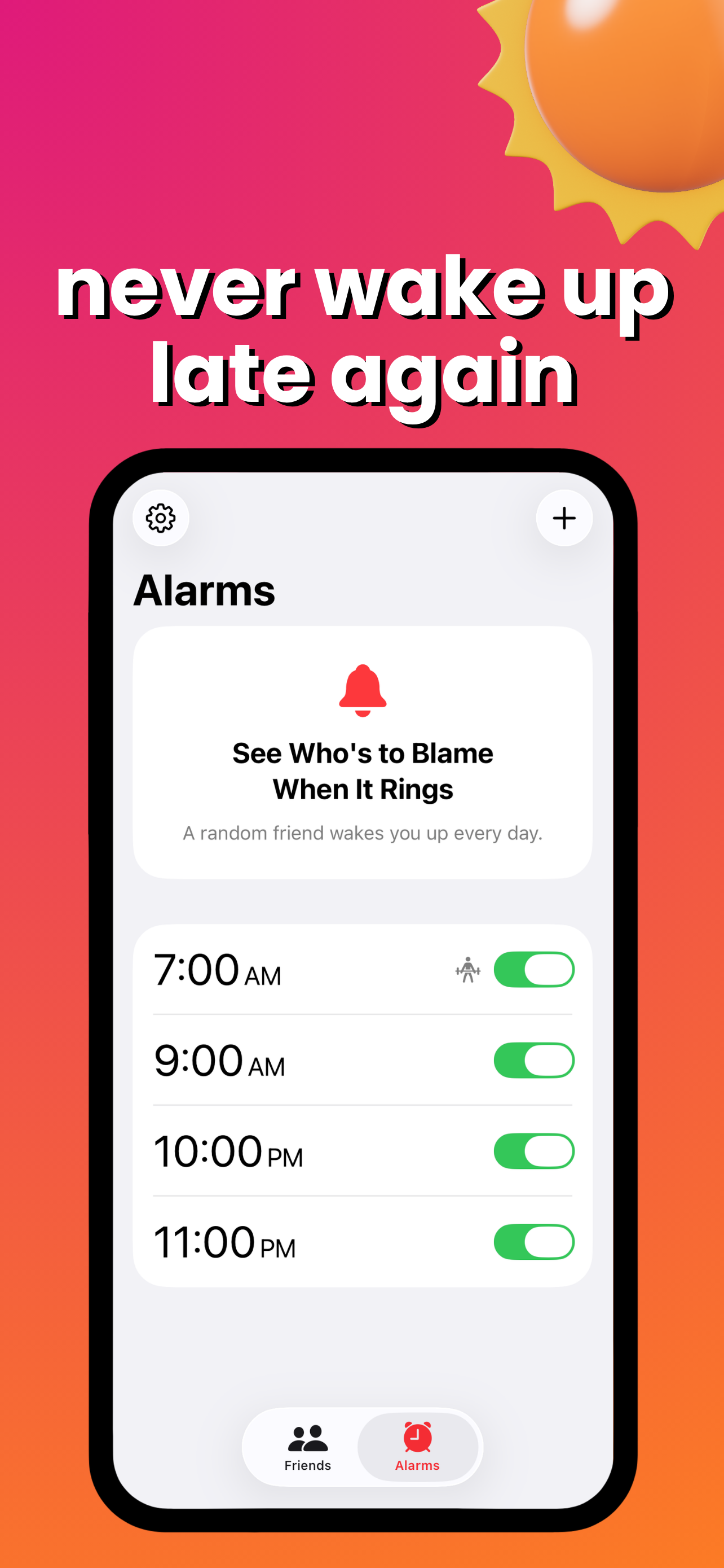 Zzz: Alarm Recorded by Friends
