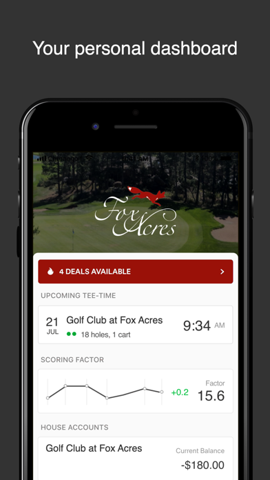 Fox Acres Golf iPhone screenshot 1 - Sports app