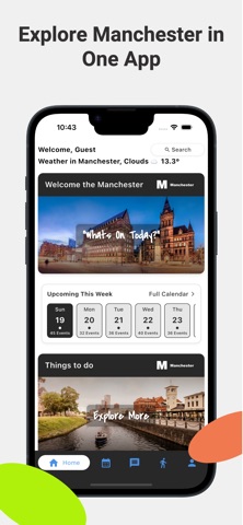 The Manchester App, Whats On? screenshot
