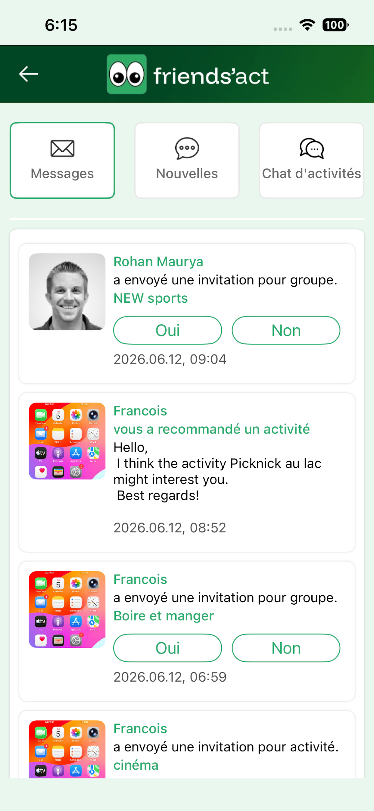 Friends‘Act screenshot 7