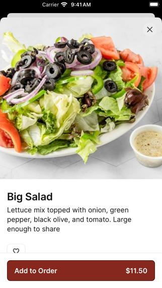 Luisa's Pizzeria iPhone screenshot 4 - Food & Drink app