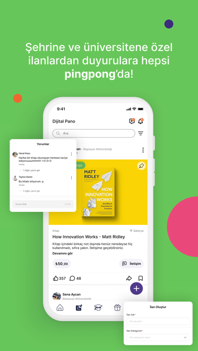 Pingpong: Üniversite Rehberi Screenshot