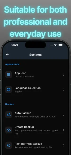 Hidden Contacts&Notes-Hushpad screenshot 3