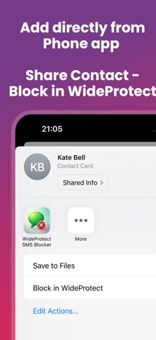WideProtect Spam Call Blocker Screenshot 5 of 6